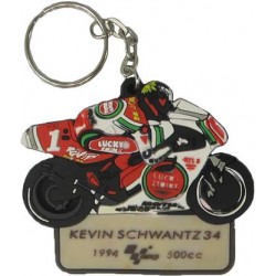 Kulcstartó moto gp kevin schwantz 34