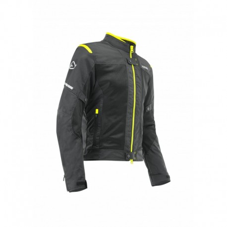 Kabát Ramsey My Vented 2.0 CE XL fekete-fluo sárga
