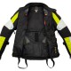 Kabát 4Season XXL fekete-szürke-fluo (sárga)