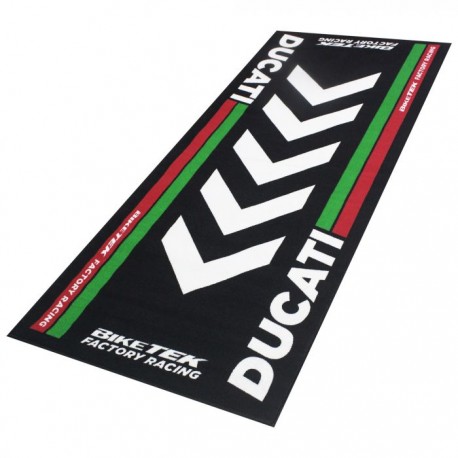 Szőnyeg Ducati fekete-fehér