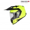 Bukósisak Assault L fluo sárga