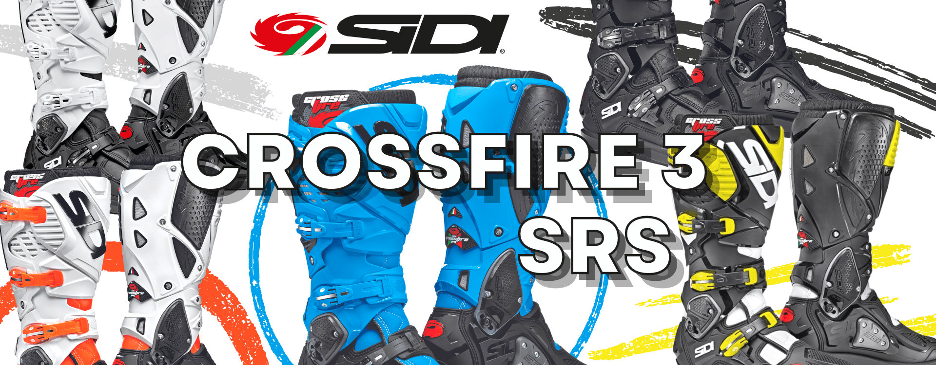 Sidi - Crossfire 3 SRS motoros offroad csizma