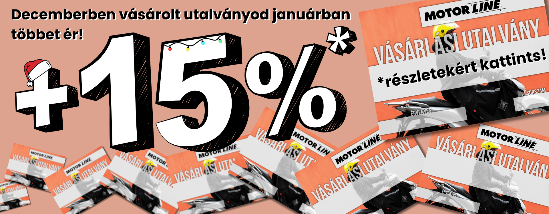 Decemberi utalvány akció!