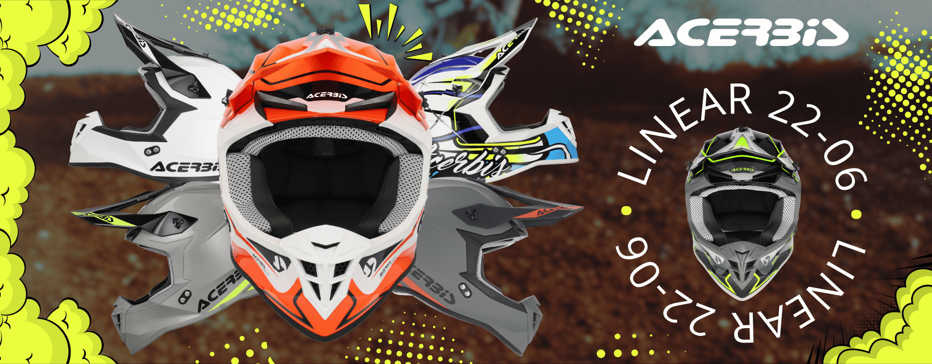 Acerbis Linear 22-06 cross bukósisak