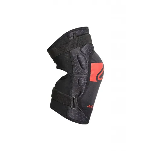 Térdprotektor Soft Kid fekete-piros