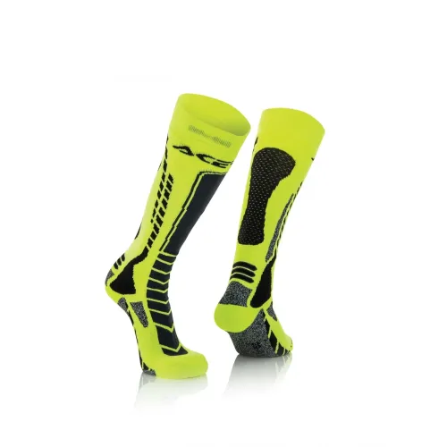 Zokni MX Pro L/XL fekete-sárga
