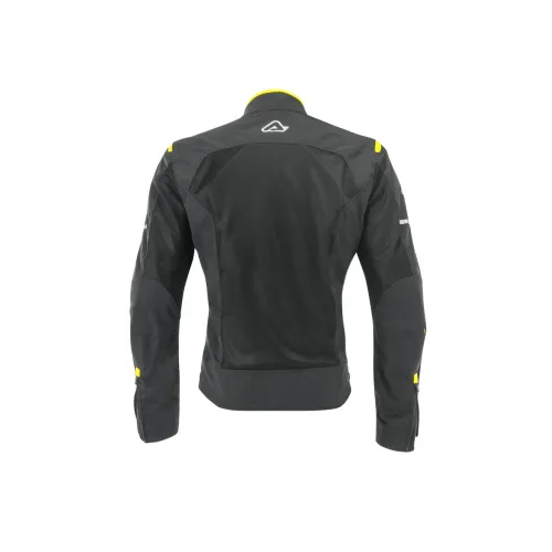 Kabát Ramsey My Vented 2.0 CE S fekete-fluo sárga