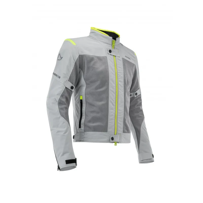 Kabát Ramsey My Vented 2.0 Lady CE XL szürke-fluo sárga
