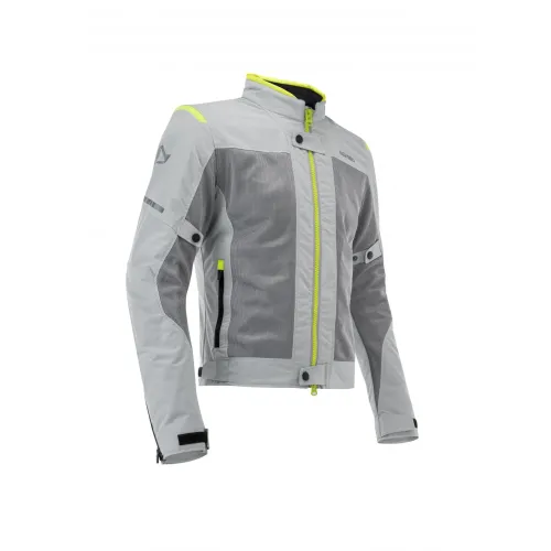 Kabát Ramsey My Vented 2.0 Lady CE XL szürke-fluo sárga