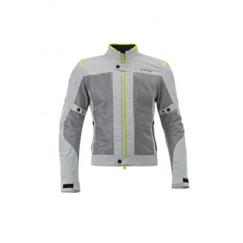 Kabát Ramsey My Vented 2.0 Lady CE XL szürke-fluo sárga