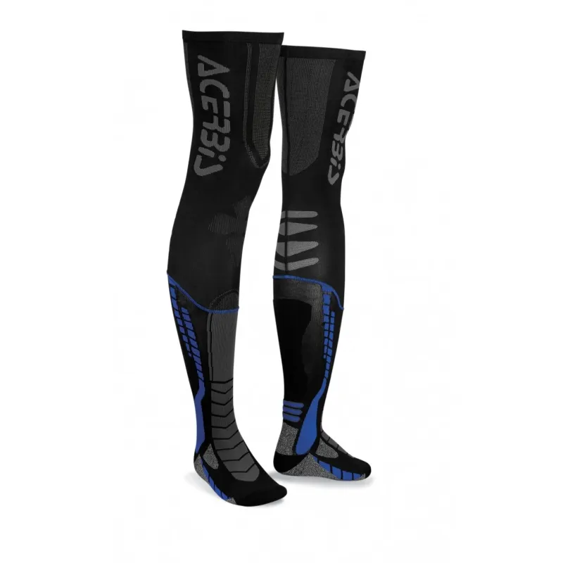 Zokni X-Leg Pro S/M fekete-kék