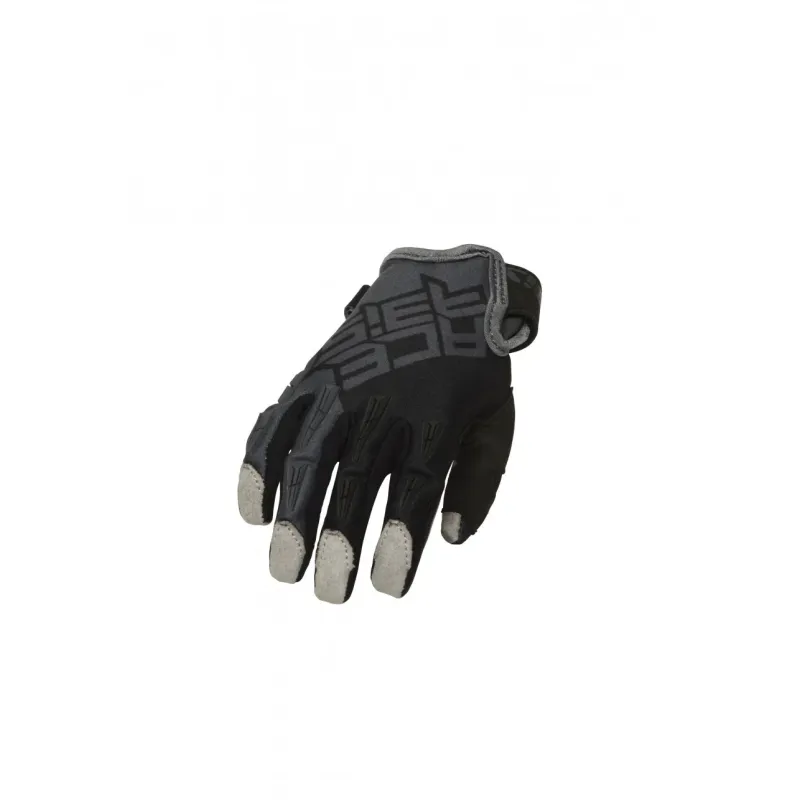 Kesztyű MX X-K Kid XL fekete-szürke