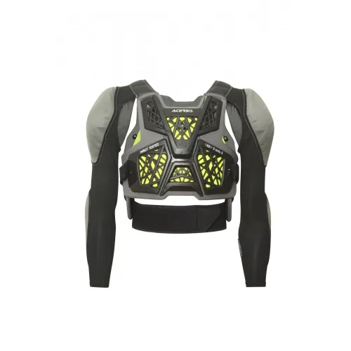 Vért Specktrum Level 2 L/XL fekete-szürke-fluo sárga