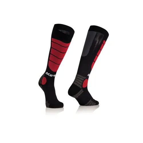 Zokni MX Impact Kid L/XL fekete-piros