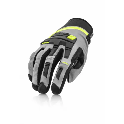 Kesztyű X-Enduro M szürke-fekete-fluo sárga