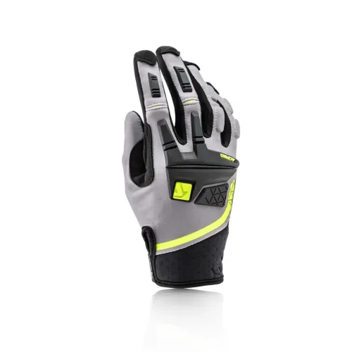 Kesztyű X-Enduro M szürke-fekete-fluo sárga