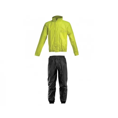 Esőruha Logo 3XL fekete-fluo sárga