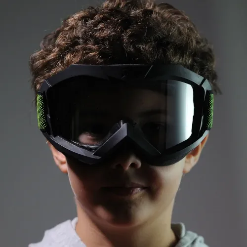 Cross szemüveg gyermek Next Gen fekete-zöld