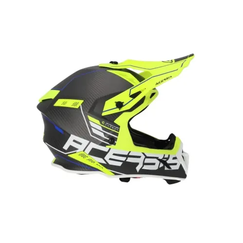Bukósisak Steel Carbon 22-06 L fekete-fluo sárga