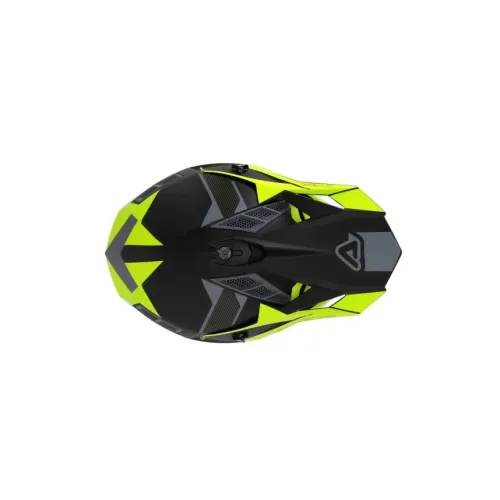 Bukósisak X-Track 22-06 M fekete-fluo sárga