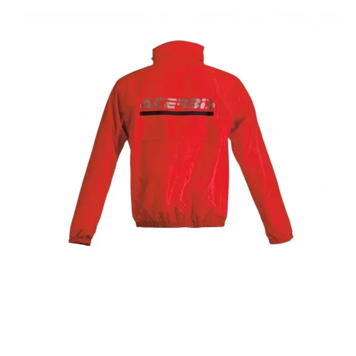 Esőruha Logo L fekete-piros
