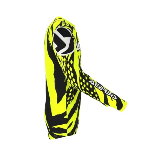 Mez MX Linear Lombok L fekete-fluo sárga