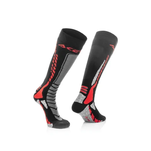 Zokni MX Pro S/M fekete-piros