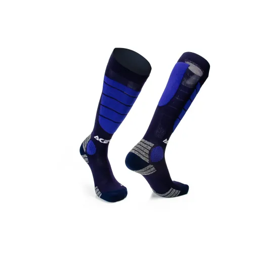 Zokni MX Impact L/XL fekete-kék