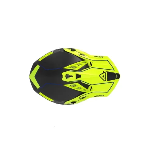 Bukósisak Steel Carbon 22-06 XL fekete-fluo sárga