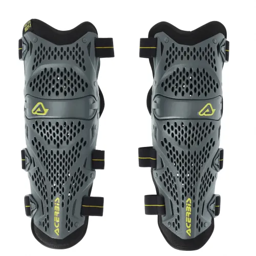 Térdvédő Impact Evo Pro szürke-fluo sárga