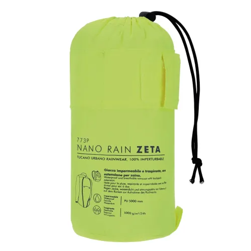 Esőkabát Nano Rain Zeta Hydroscud® M fluo sárga