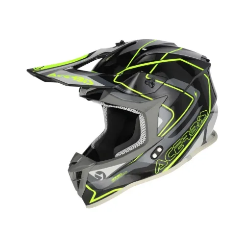 Bukósisak Linear Graphic 22-06 L szürke-fluo sárga