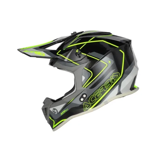 Bukósisak Linear Graphic 22-06 L szürke-fluo sárga