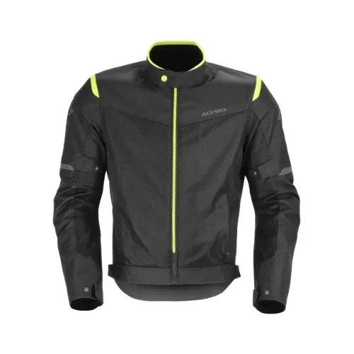 Kabát Ramsey Vented 2.0 L fekete-fluo sárga