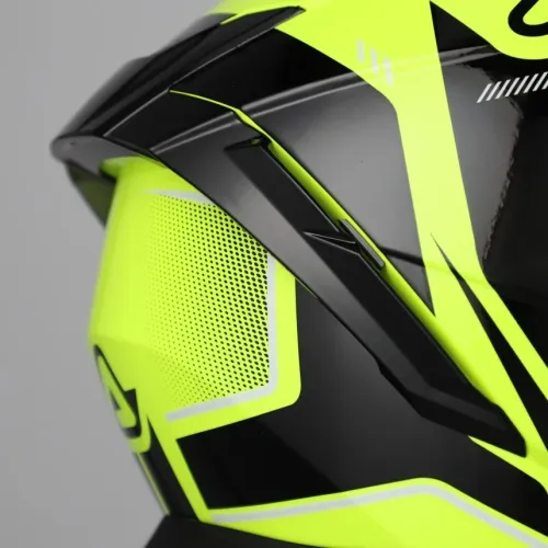 Bukósisak X-Way Graphic XS fekete-fluo sárga