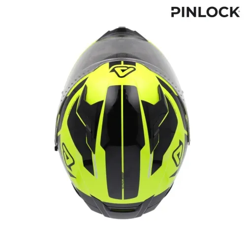 Bukósisak X-Way Graphic M fekete-fluo sárga