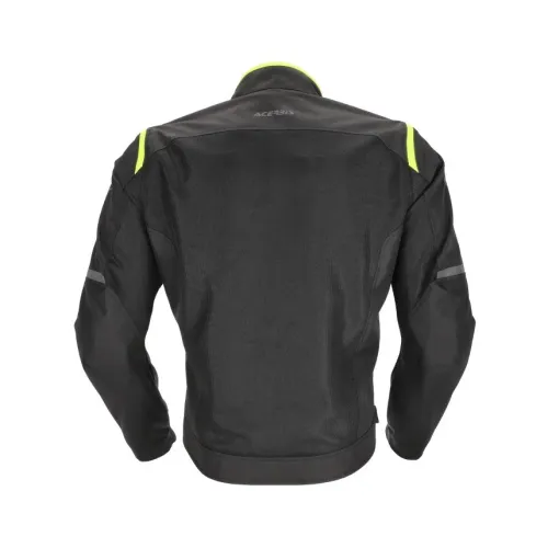Kabát Ramsey Vented 2.0 3XL fekete-fluo sárga