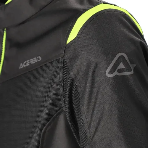 Kabát Ramsey Vented 2.0 3XL fekete-fluo sárga