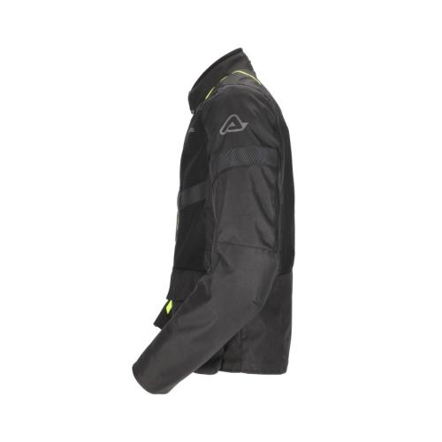 Kabát Ramsey Vented Long XXL fekete-fluo sárga