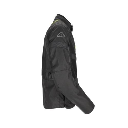 Kabát Ramsey Vented Long XXL fekete-fluo sárga