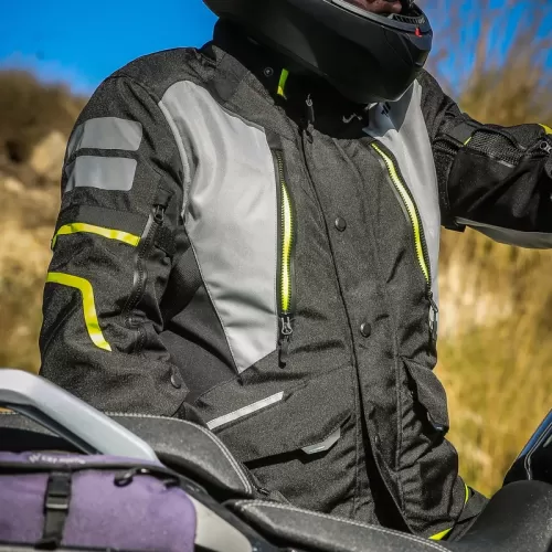 Kabát Himalaya Hydroscud® L fekete-szürke