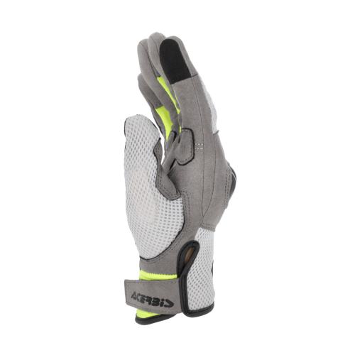 Kesztyű Ramsey My Vented - CE Level 1 XXL szürke-fluo sárga
