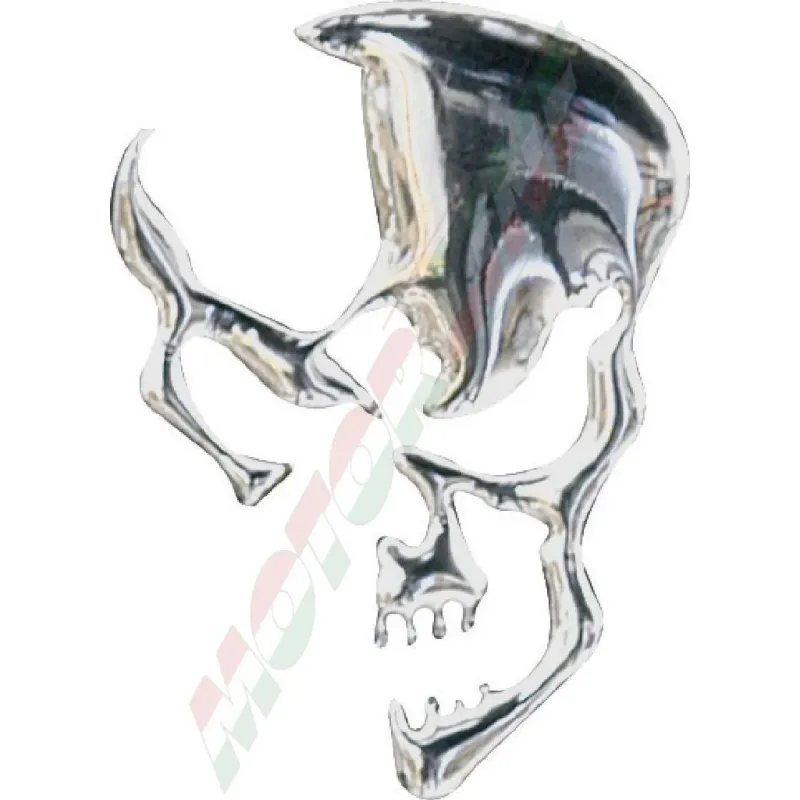 Tankvédő Skull ezüst