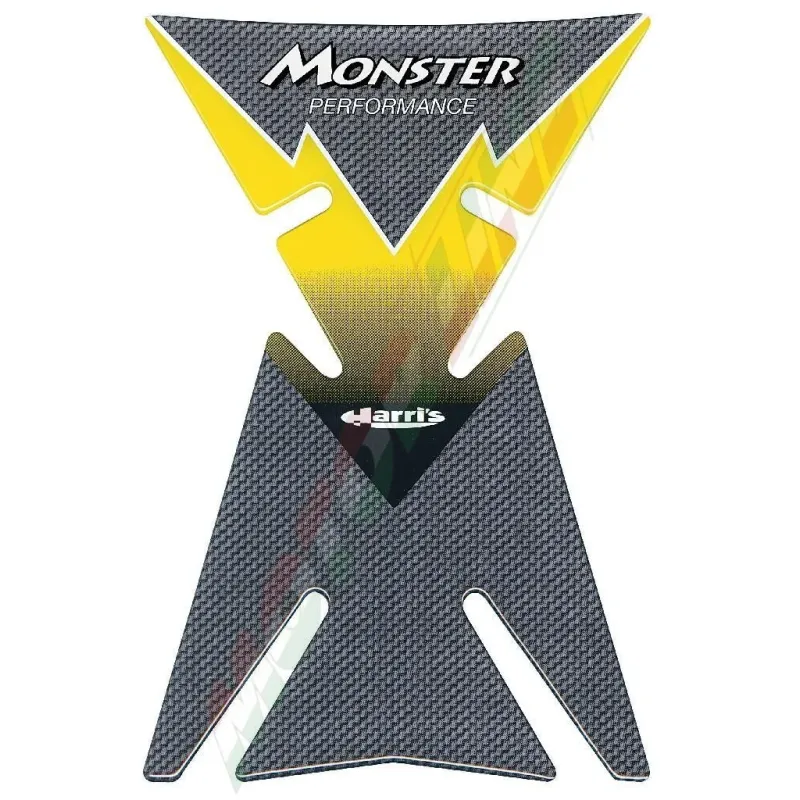 Tankvédő Monster sárga