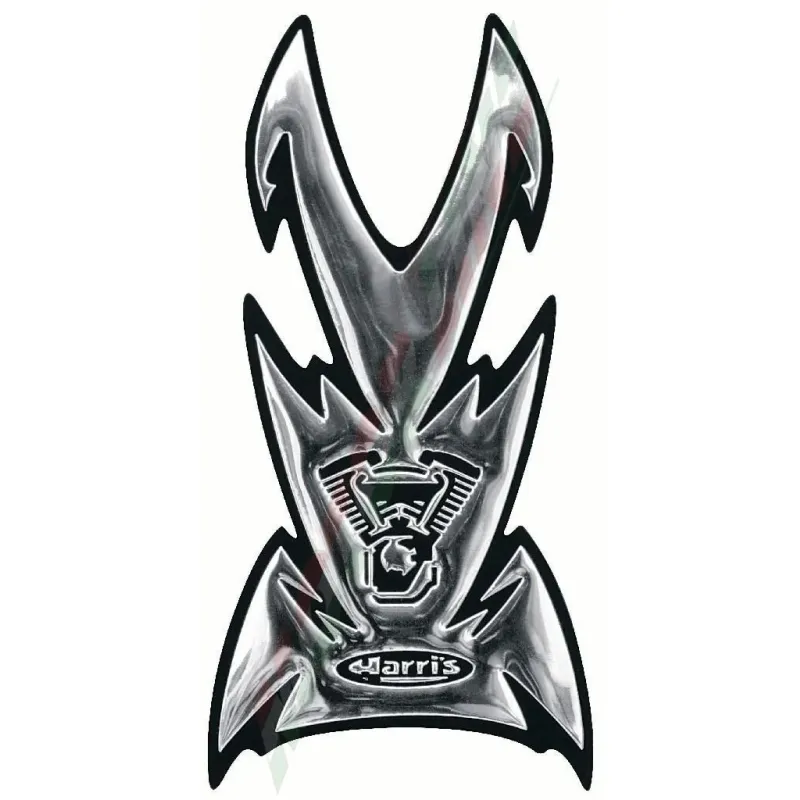 Tankvédő V-block/Tribal ezüst