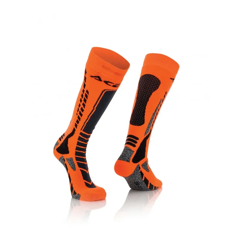 Zokni MX Pro S/M fekete-narancs